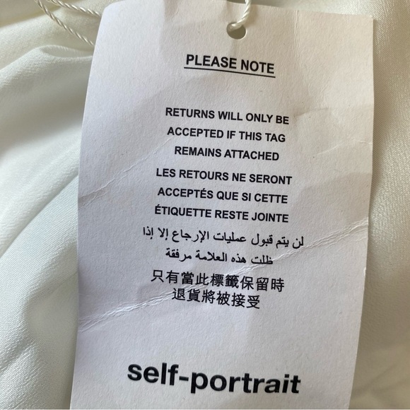 Self-Portrait “Flower Sequin Pleated Maxi Dress, Sz US 6 / UK 10, NWT - Perfect - Picture 15 of 16